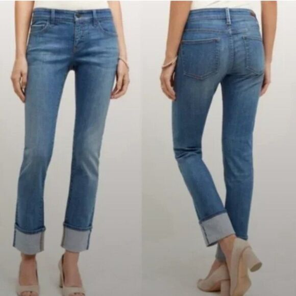 Anthropologie Pilcro and Letters Low-Rise Washed Blue Jeans Good Condition - Picture 14 of 16